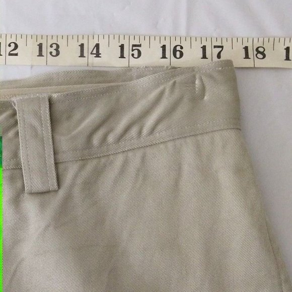 Tommy Bahama Men's Dress Pants 100% Silk Straight Leg Beige Tag 36 Fit 35"X30" - Picture 3 of 7